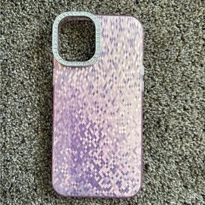 Pink iPhone 16 plus Glitter Phone Case